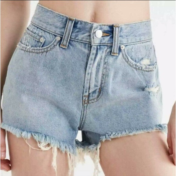 Urban Outfitters Pants - BDG Urban Outfitters 31 Girlfriend High Rise Shorts Distressed Cut Off Festival